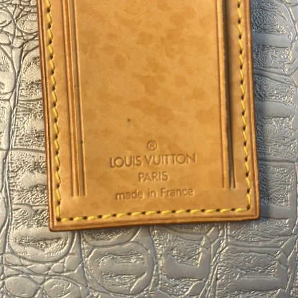 Louis Vuitton Vachetta Luggage Tag - Picture 3 of 4